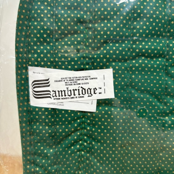 1993 Cambridge Holiday Christmas Tree Recipe Card Pot Holder - Picture 6 of 8